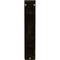 Ekena Millwork Edwards Wrought Iron Bracket, (Triple center brace), Antiqued Pale Gold 2"W x 7 1/2"D x 10"H BKTM02X07X10TEDAPG - alternate 3